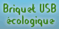 Briquet usb ecologique