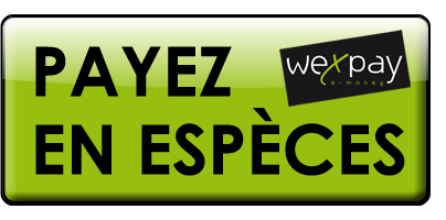Wexpay est un nouveau moyen de paiement simple, sûr, sécurisé, anonyme ! Payer el espèces avec Wexpay sur briquet-usb.eu